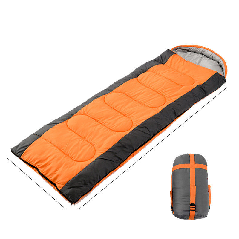 Experience the Great Outdoors with Our Outdoor Interlocking Hooded Camping Sleeping Bag